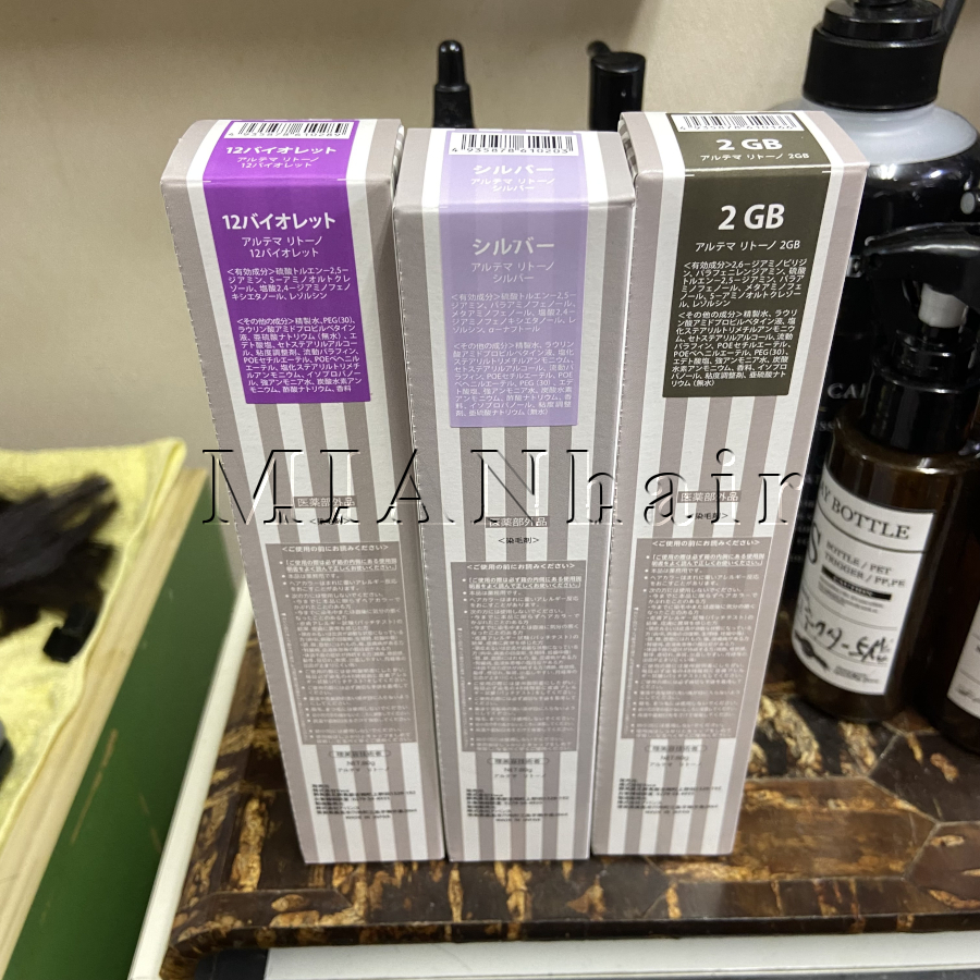 今回使用のリトーノカラー剤