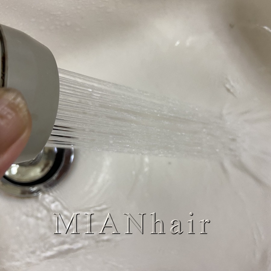 MIANhairシャワーヘッド水道水の画像