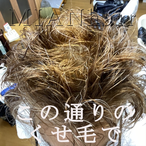 私もくせ毛です画像