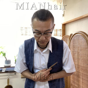 MIANhair代表の挨拶画像